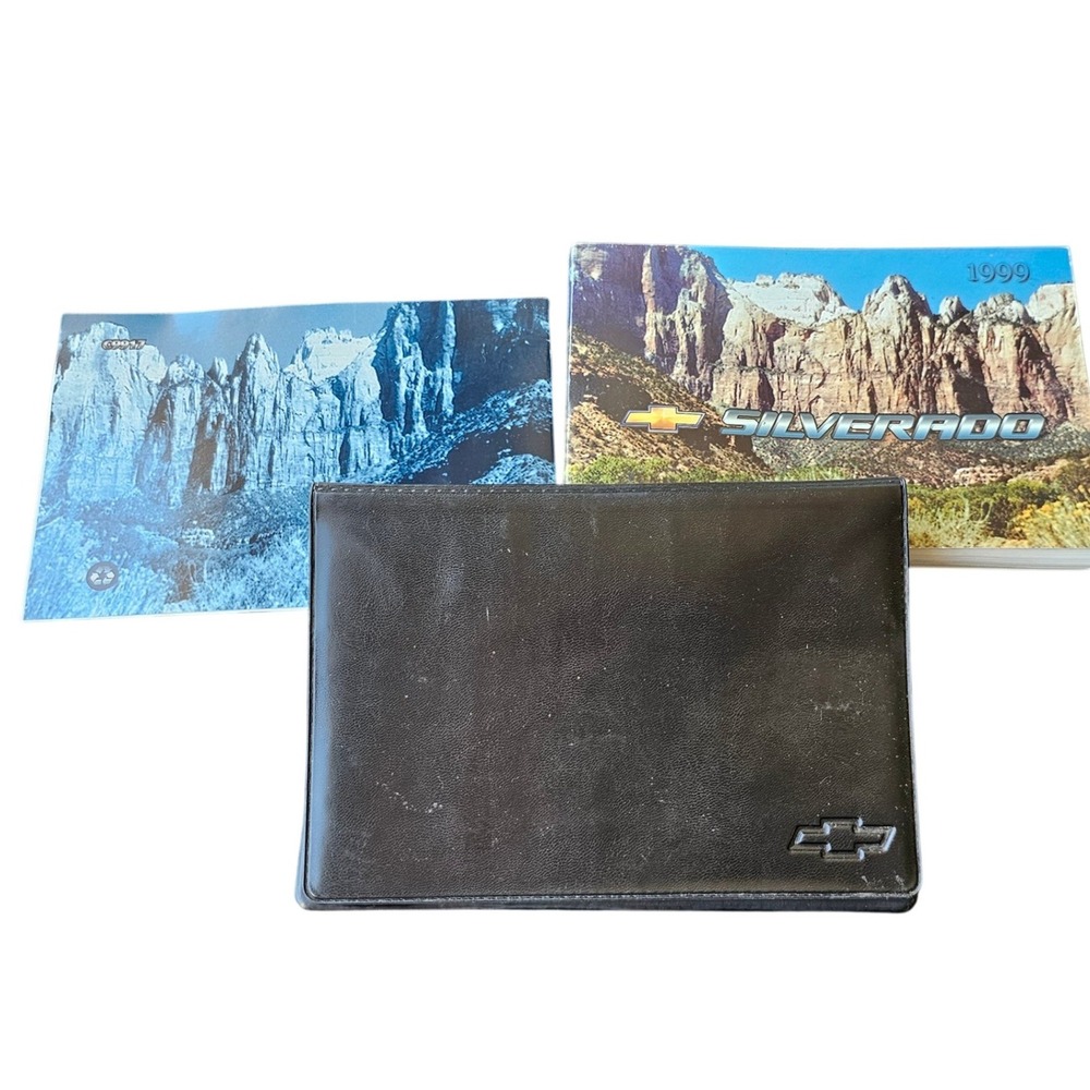 1999 Chevrolet‎ Silverado Owners Manual Set with Warranty Guide and Case OEM